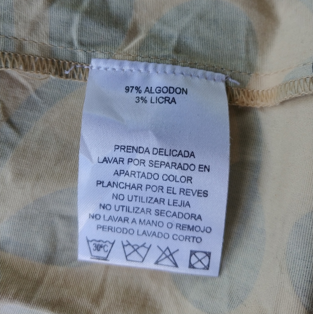 ALMATRICHI | Button-Down Tan & Black Vine Dress - Picture 10 of 13